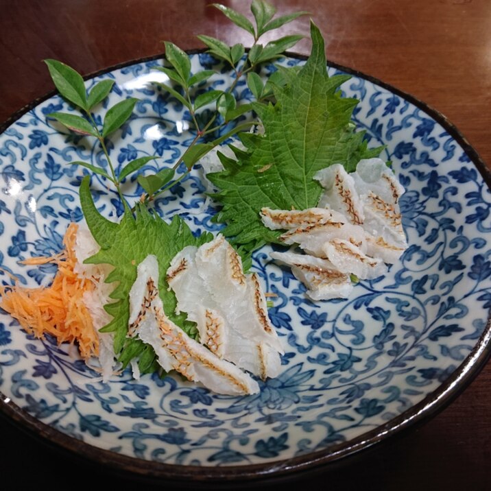 釣り魚料理 ホシササノハベラの炙り霜降り造り レシピ 作り方 By 釣りシン 楽天レシピ 釣り魚料理 ホシササノハベラの炙り霜降り造り レシピ 作り方 By 釣りシン 楽天レシピ